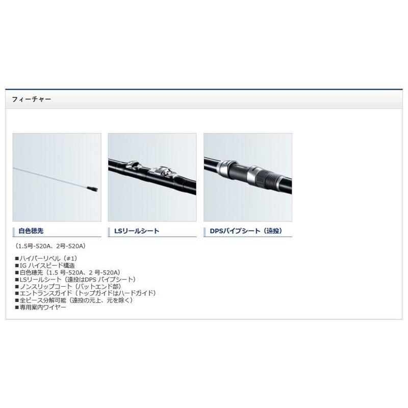 シマノ シマノ IG ハイスピード アペルト イソ 5号-520E(遠投