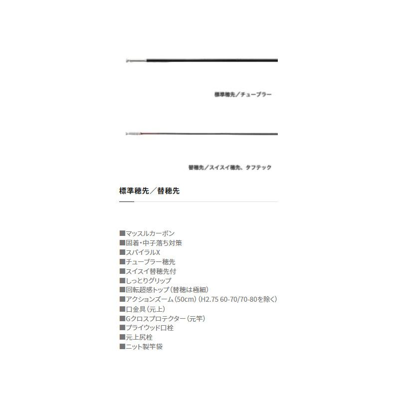 シマノ（SHIMANO） 香鱗 ZP H2.75 80-85ZP / 鮎釣り 鮎竿 : 釣具のFTO