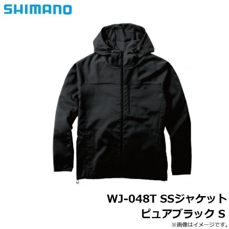 シマノ　WJ-048T SSジャケット ピュアブラック S｜yfto2｜03