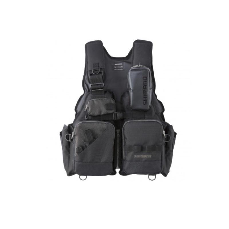 シマノ VF-024U ゲームベスト ブラック フリー : 釣具のFTO ヤフー店