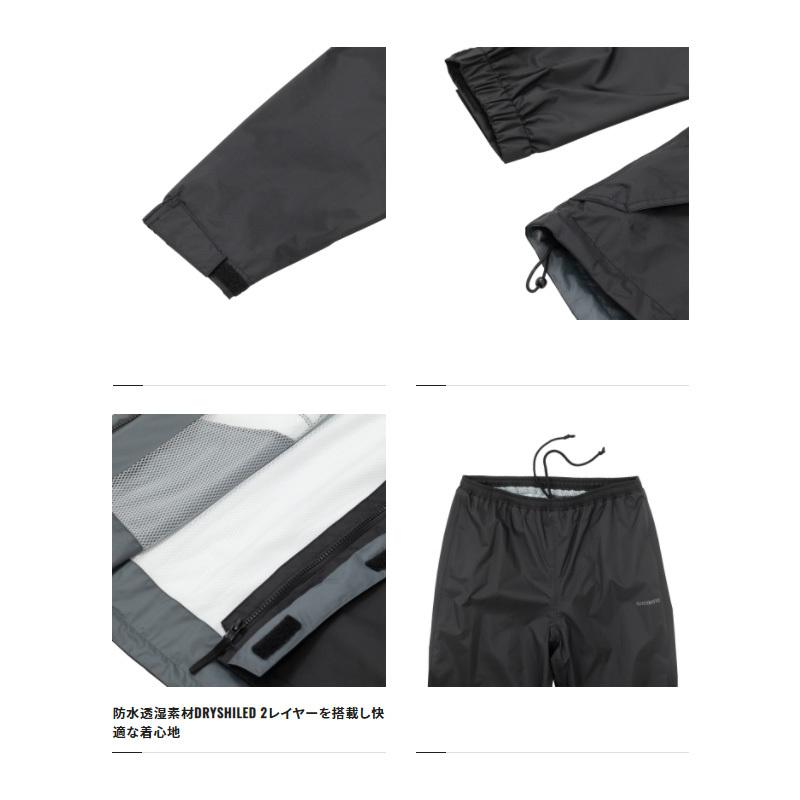 シマノ RA-027Q DSベーシックスーツ M ブルーグレーの画像