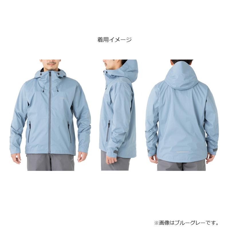 シマノ RA-04JU Lサイズ ブルーグレー 小売価格 20000円 (DURAST 3シーズン レインジャケット) シマノ DURAST 3シーズン レインジャケット Lサイズ ブルーグレー