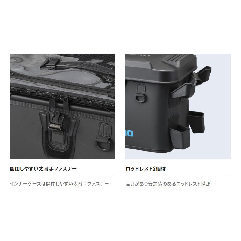 シマノ（SHIMANO） BK-007T ロッドレスト ボートバッグ(ハードタイプ