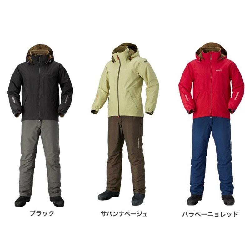 シマノ　シマノ　RB-017Q GORE-TEX ベーシックウォームスーツ ブラック S