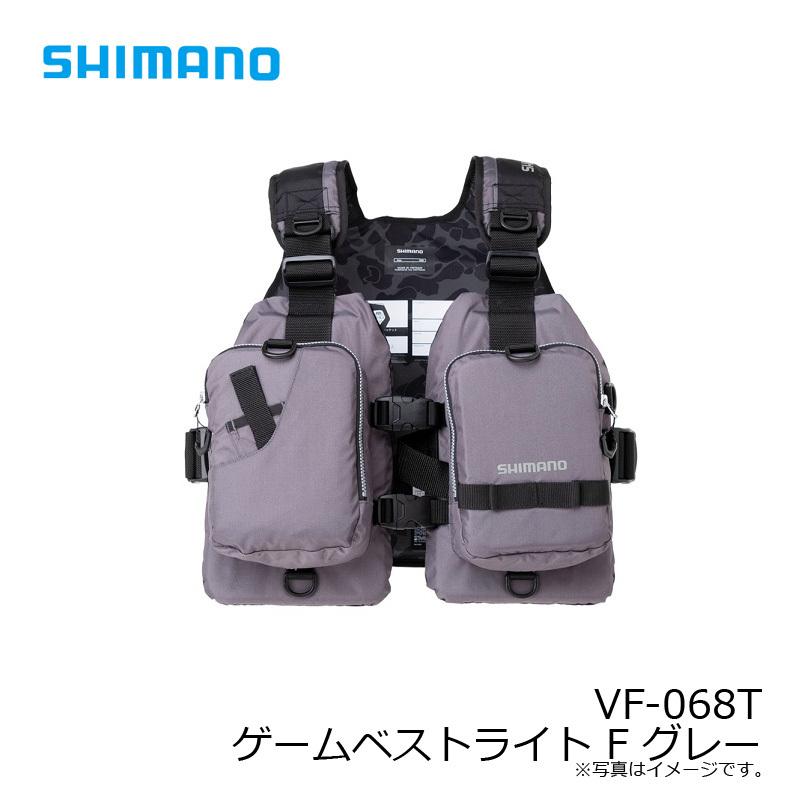 フローティングベスト シマノ VF-068T ゲームベストライト
