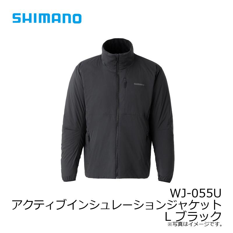 シマノ WJ-055U アクティブインシュレーションジャケット L ブラック
