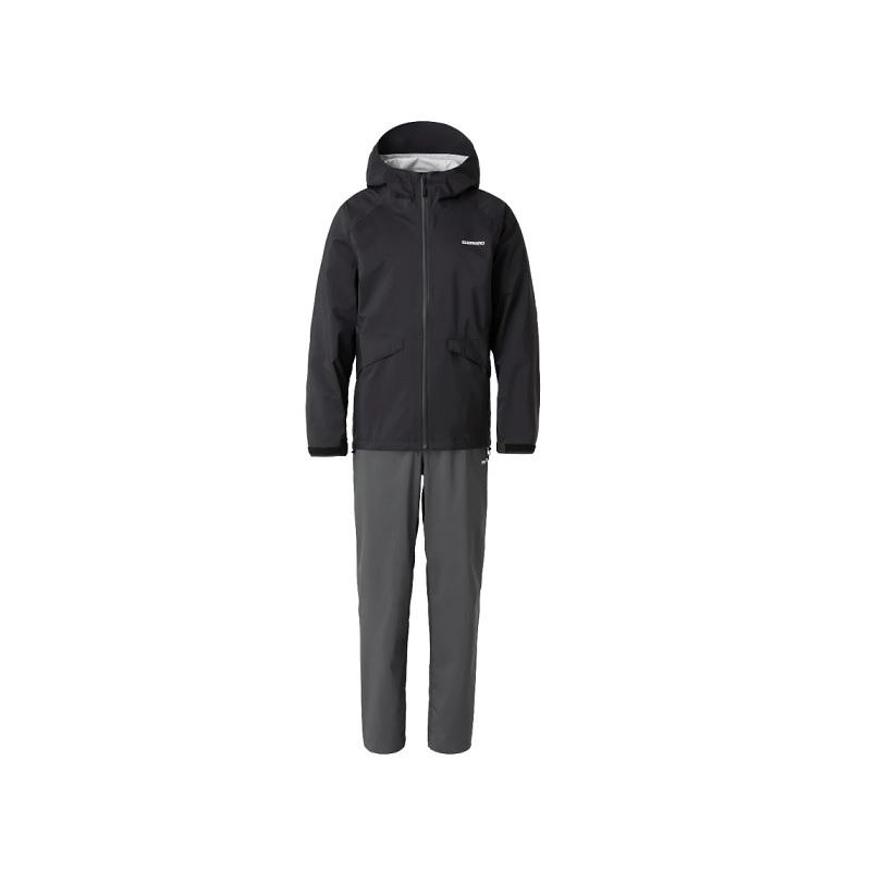 シマノ RA-005V ベーシック フィッシングレインスーツ S ブラック