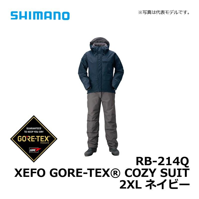 シマノ RB-214Q XEFO ゴアテックス コージー スーツ　上着のみ　L Amazon.co.jp: シマノ(SHIMANO) XEFO GORE-TEX COZY SUIT RB