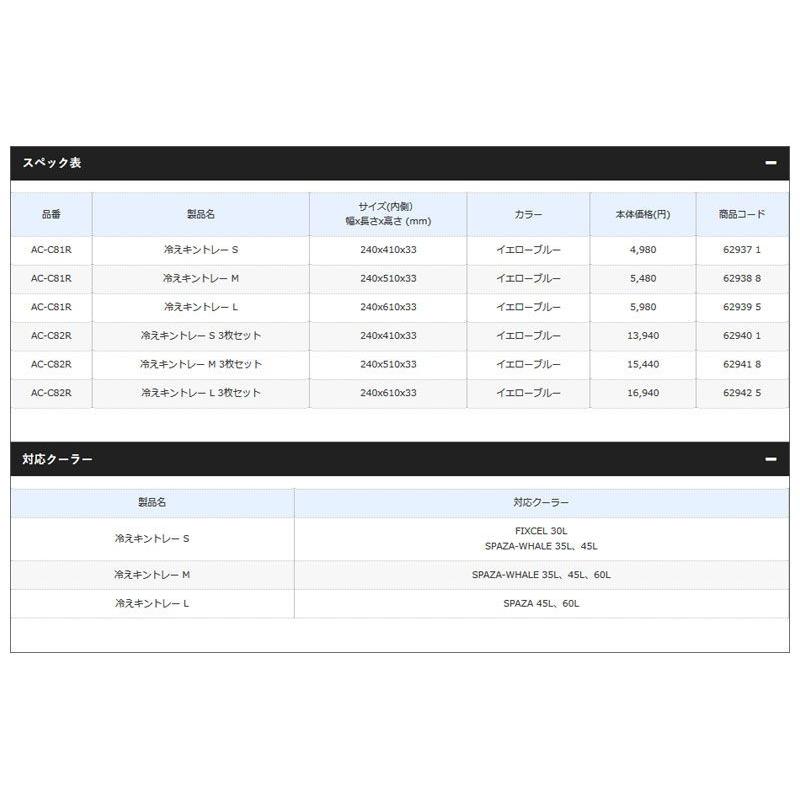 冷えキントレー Amazon | シマノ(SHIMANO) 冷えキントレー 3枚セット イエロー