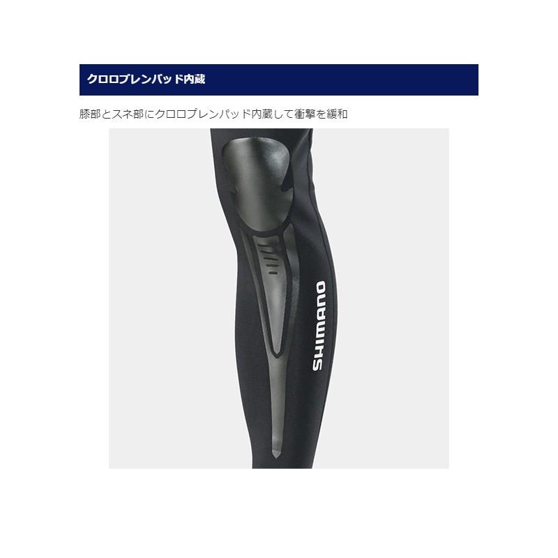 【シマノ】ライトクロロプレンプロテクトタイツ 　パット付き　 ブラック 2XL Amazon.co.jp: シマノ(SHIMANO) 防寒インナー ライト
