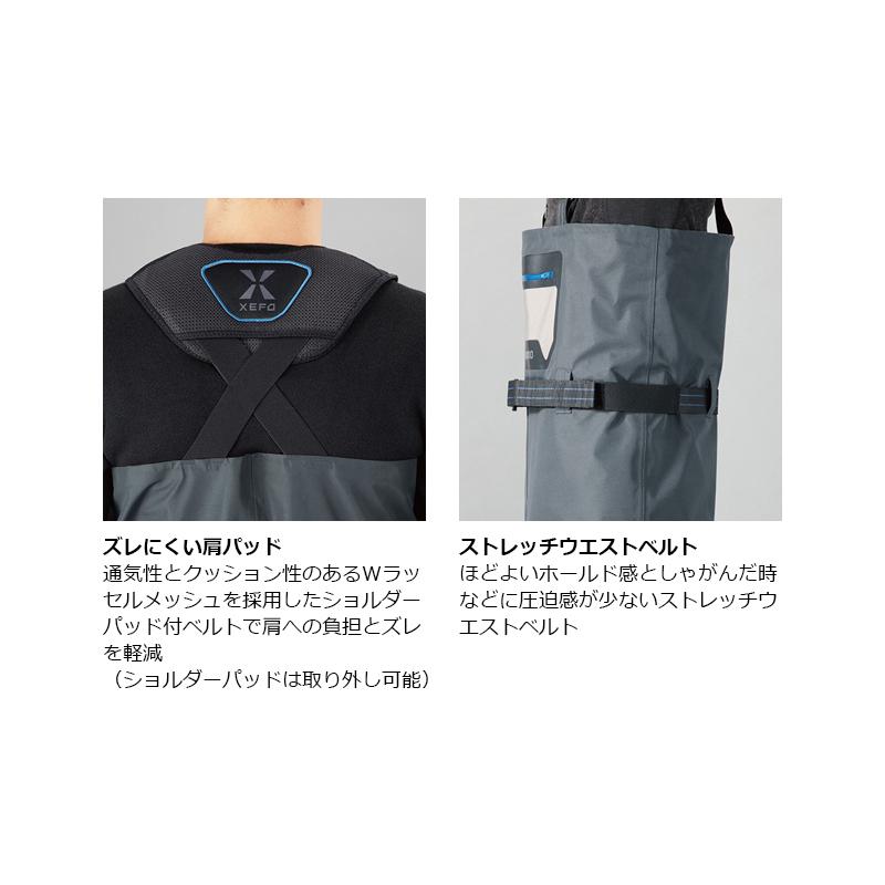 海外品 シマノ　FF-217S XEFO・アクトストッキングウェーダー LL リアルブラック 【2018863504】(12975円)