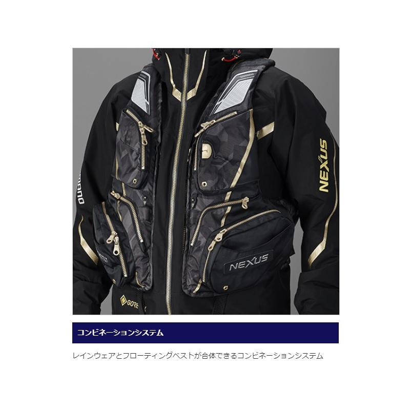 ぱっくまん[未使用]シマノ ネクサス ゴアテックス RB-119T 2XL シマノ ネクサス(NEXUS)・ゴアテックス レインスーツ EX RA-119T