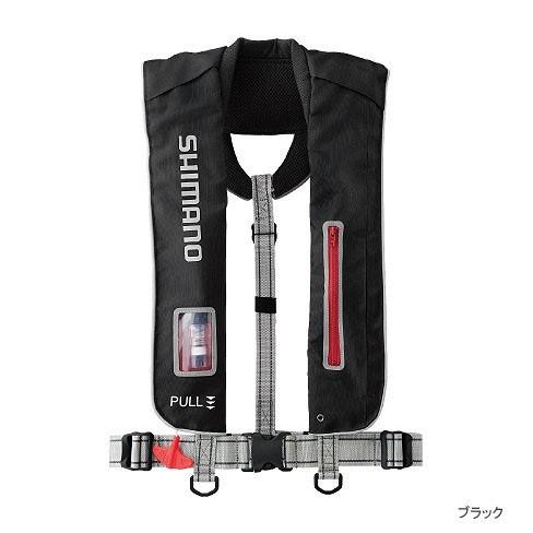 シマノ ラフトエアジャケット 新品 シマノ（SHIMANO） ラフトエアジャケット(膨脹式救命具) ブラック