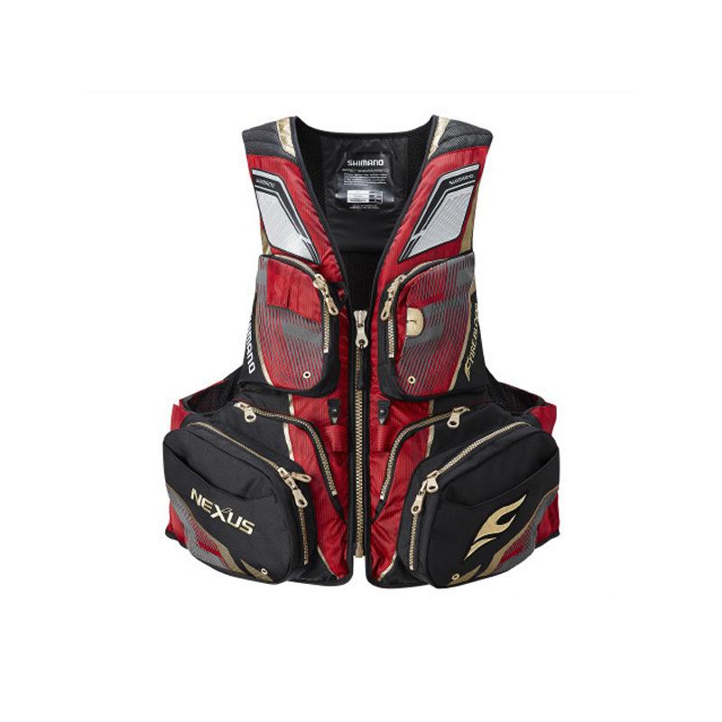 シマノ LIMITED PRO FIRE BLOOD NEXUS ベスト 鮎 シマノ】 ネクサス リミテッドプロ ブラッドレッド VF-113U