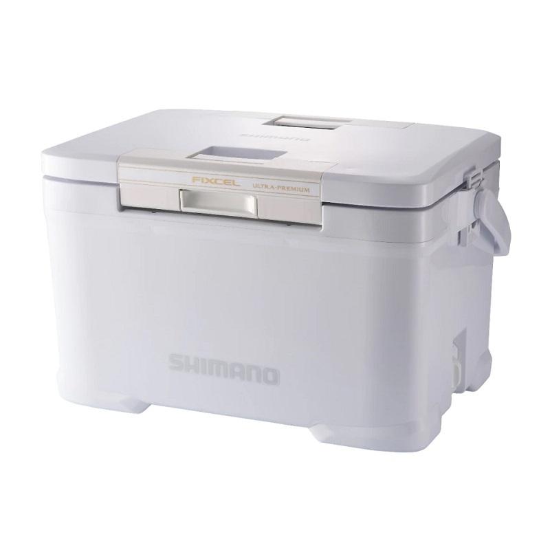 シマノ Nf 030v フィクセル 釣り用クーラーボックス ウルトラ プレミアム Nf 030v 30l ホワイト 釣具