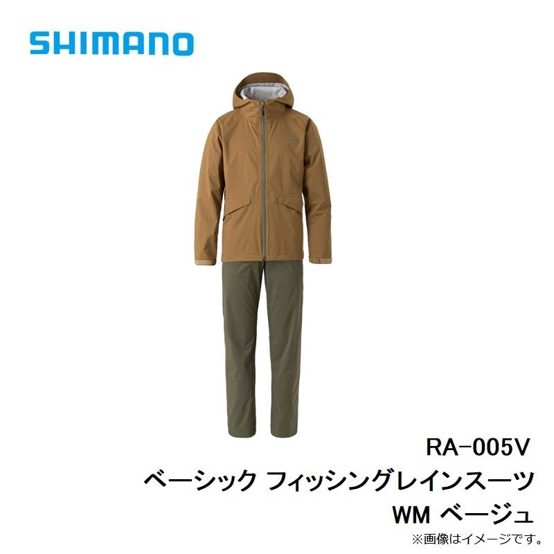 シマノ シマノ RA-005V ベーシック フィッシングレインスーツ WM