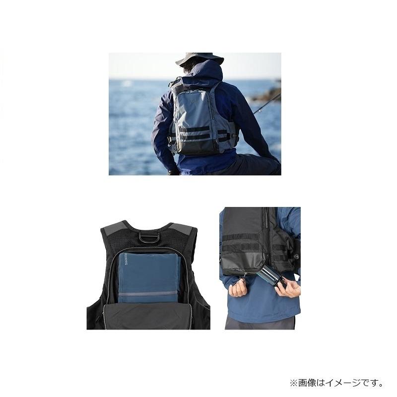 シマノ（SHIMANO） VF-274W アクトゲームベスト M ストームグレー