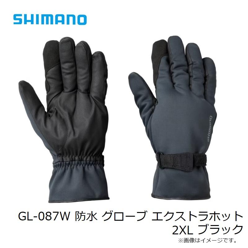 新品　SHIMANO 手袋　GL-087W 防水 グローブ エクストラホット シマノ（SHIMANO） GL-087W 防水 グローブ エクストラホット 2XL
