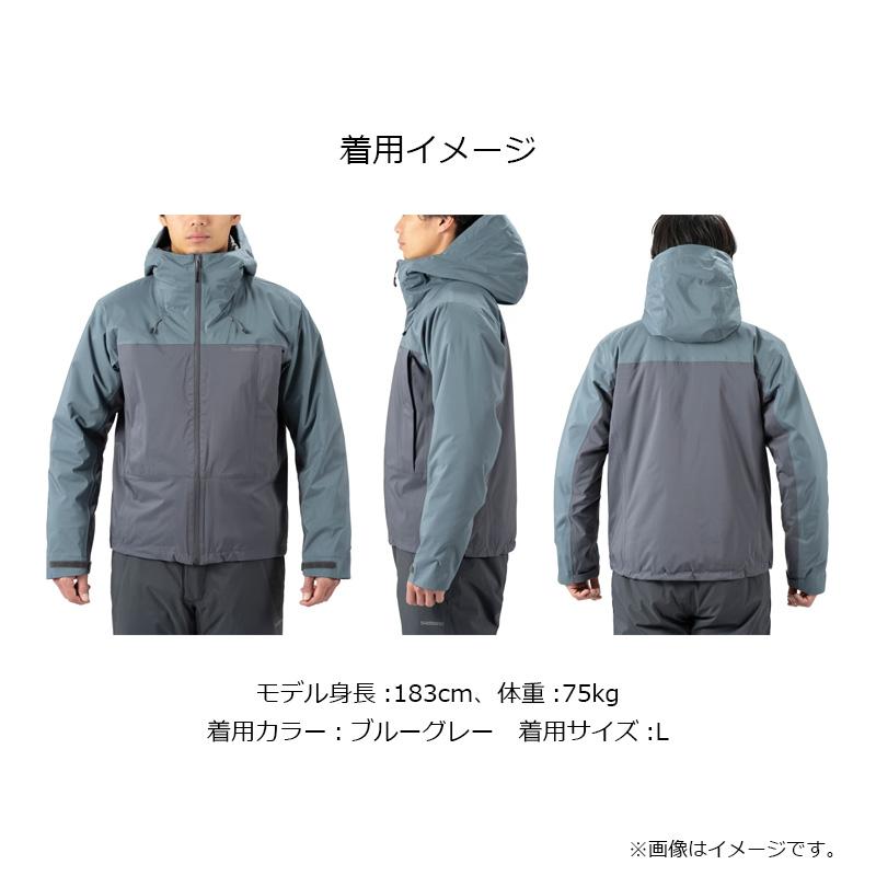 シマノ（SHIMANO） RB-034W インサレーション レインジャケット L