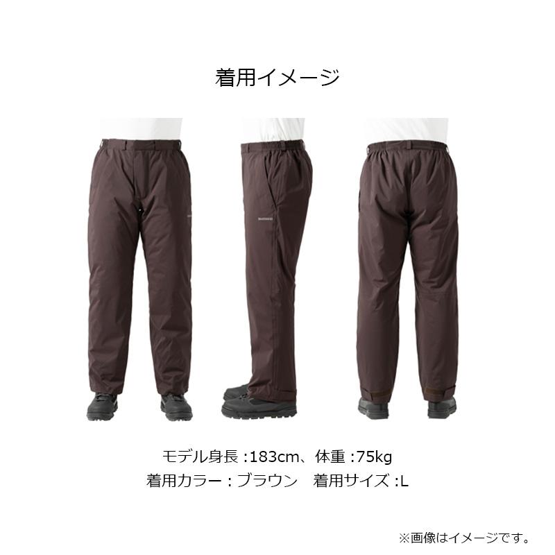 シマノ インサレーション レインパンツ シマノ（SHIMANO） RB-035W インサレーション レインパンツ XL ブルー