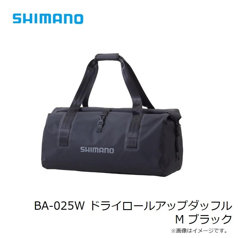 シマノ（SHIMANO） BA-025W ドライロールアップダッフル M ブラック