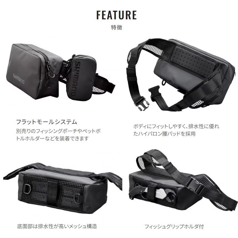 SHIMANO - SHIMANO  シマノ　防水　バック　レインストーム　ヒップバック SHIMANO - SHIMANO シマノ 防水 バック レインストーム ヒップ