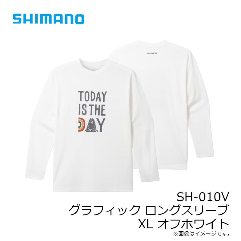 シマノ（SHIMANO） SH-010V グラフィック ロングスリーブ XL オフ