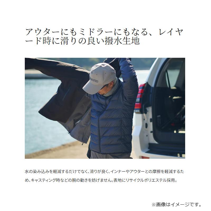 シマノ（SHIMANO） WJ-012V テックダウン ジャケット M ダークネイビー