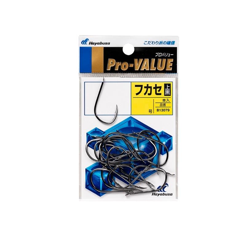 ハヤブサ B13079 プロバリュー フカセ 20号 上黒 : 釣具のFTO ヤフー店
