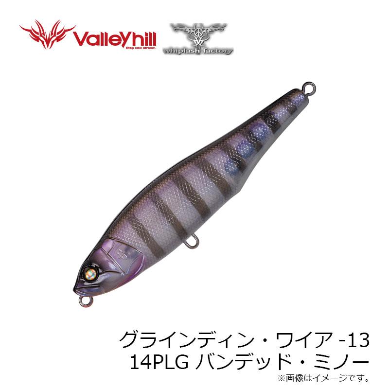 ウィップラッシュ グラインディン ワイア G14PLG バンデッド・ミノー