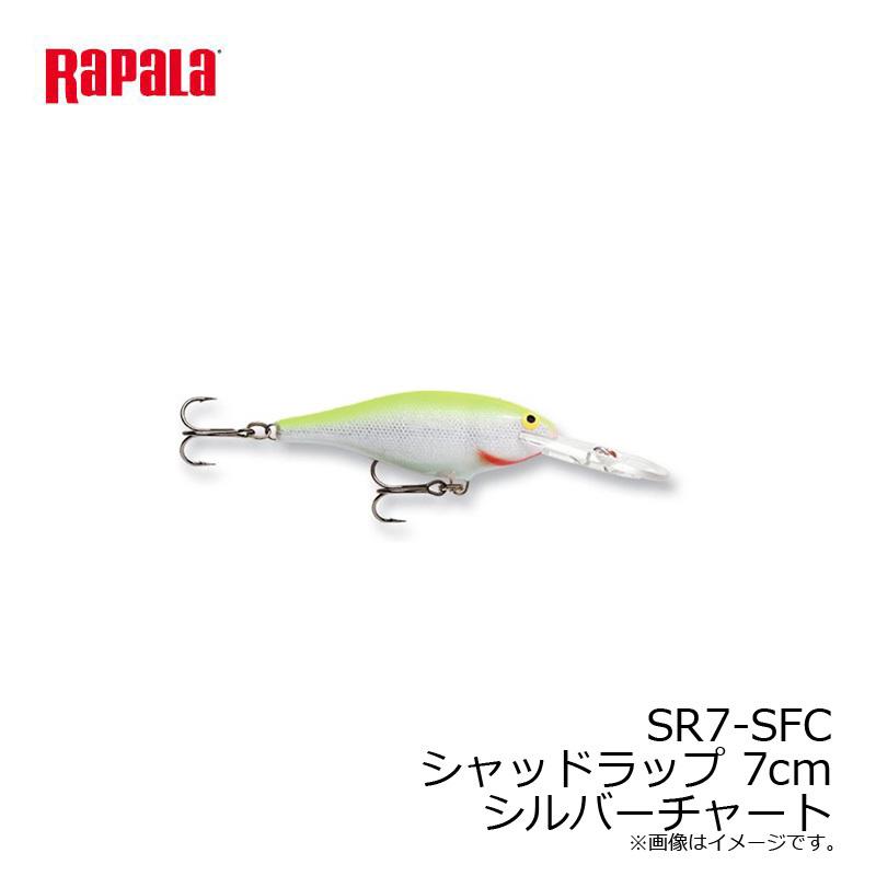 ラパラジャパン　SR7-SFC シャッドラップ 7cm シルバーチャート｜yfto｜02