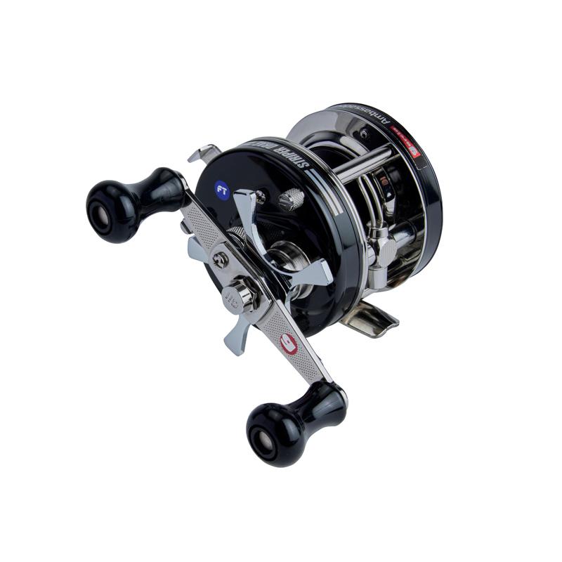 アブ AMBASSADEUR 4500 Striper Black　/ ベイト リール 右巻 アブ AMBASSADEUR 4500 Striper Black / ベイト リール 右巻 : 釣具の