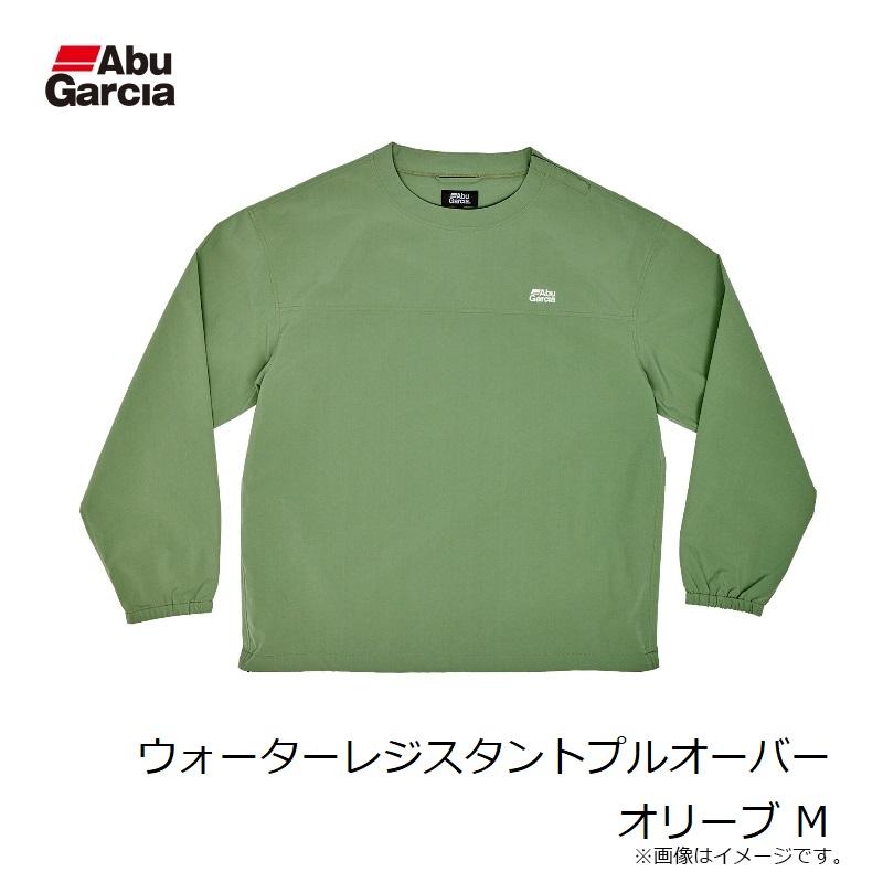 アブ ウォーターレジスタントプルオーバー オリーブ M アブ ウォーターレジスタントプルオーバー オリーブ M : 釣具のFTO
