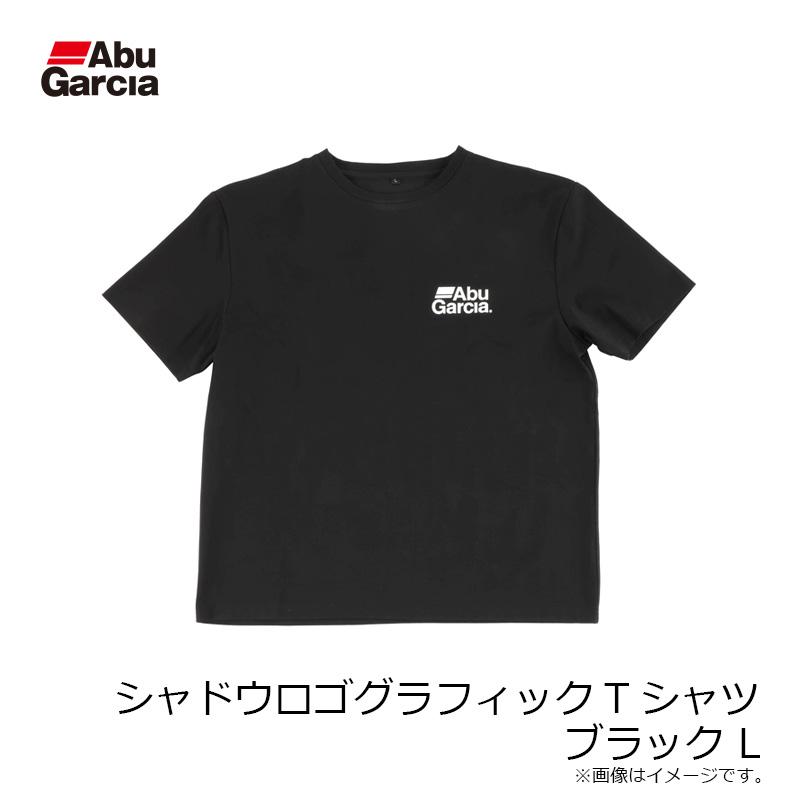 アブ シャドウロゴグラフィックTシャツ ブラック L : 釣具のFTO - 通販 