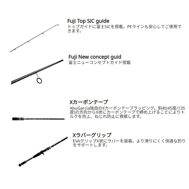 アブ XROSS FIELD MB クロスフィールドMB XSFC-645ML-MB : 釣具のFTO