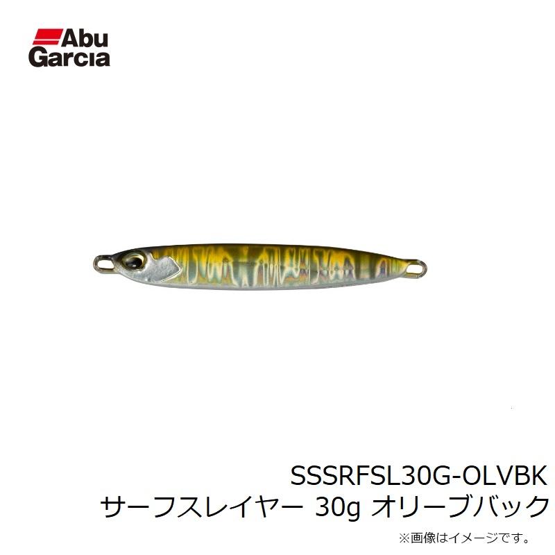 アブ SSSRFSL30G-OLVBK サーフスレイヤー 30g オリーブバック : 釣具の