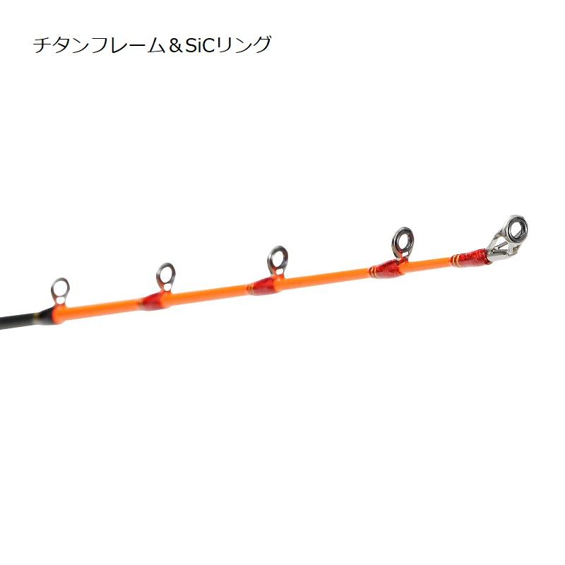 アブ 黒船 9:1極先調子 KTTC-91/180Hタチウオテンヤアドバンス : 釣具
