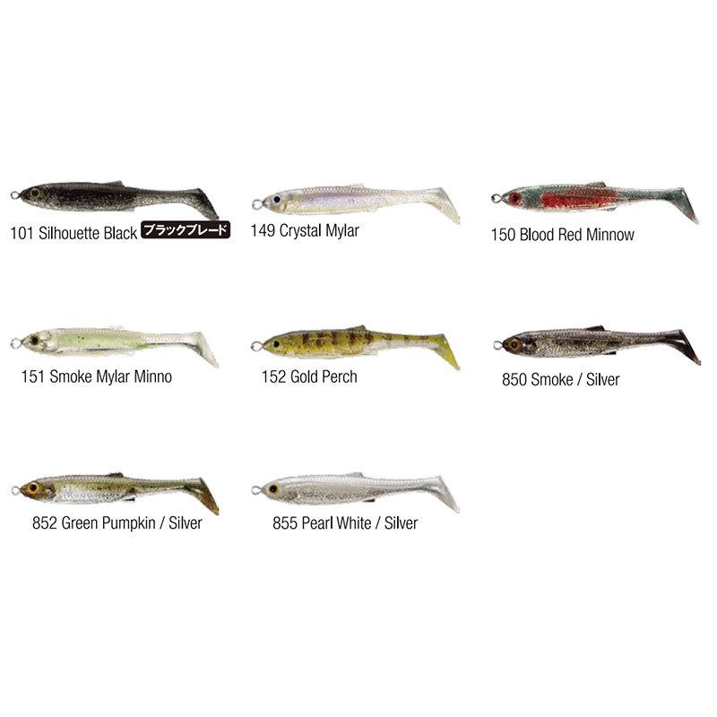 ライブターゲット　ベイトボールバスベイト 3/8oz　151 Smoke Mylar Minnow【在庫限り特価】｜yfto｜03