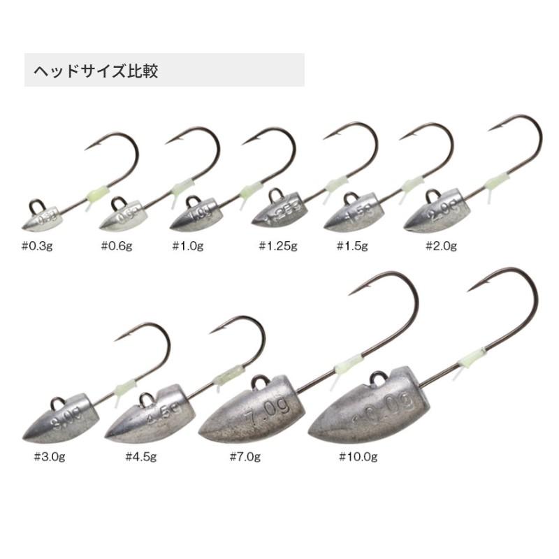 コーモラン 231108 A.W.ロックヘッド 1.0g #6 PRO PACK : 釣具のFTO