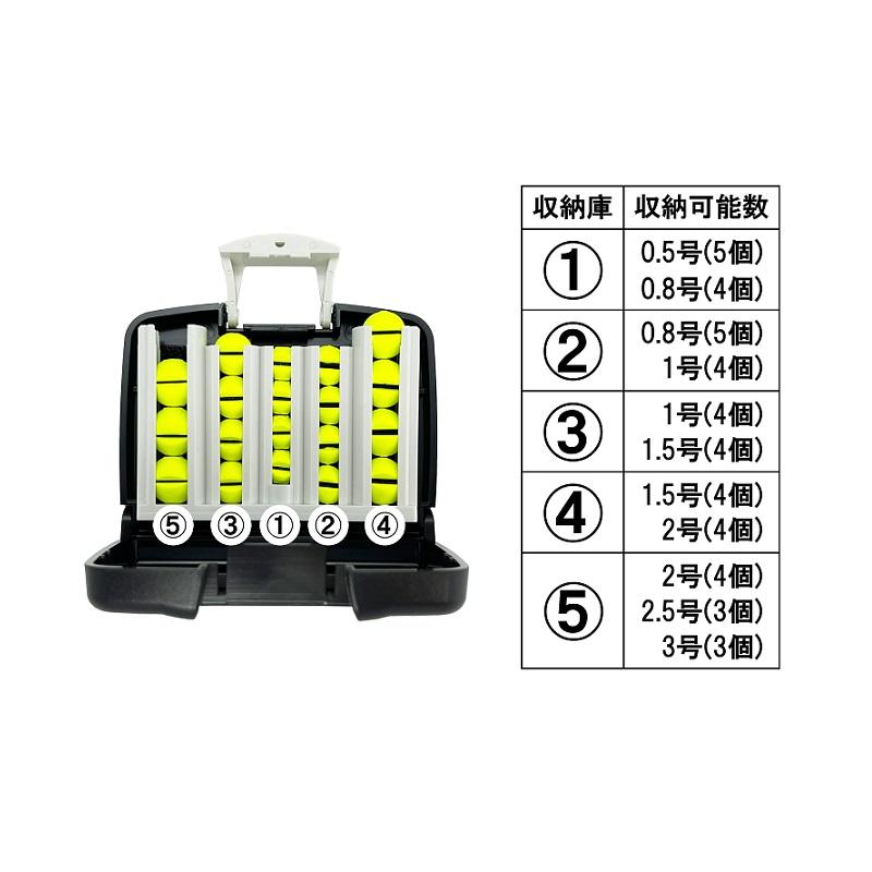 タックルインジャパン スマートオモリストッカー AJ / 鮎釣り オモリ