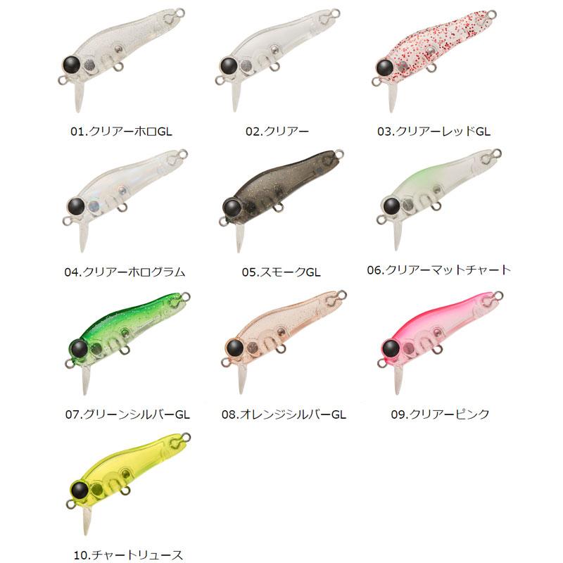 スミス スモーキー PKミノー 02 クリアー : 釣具のFTO - 通販