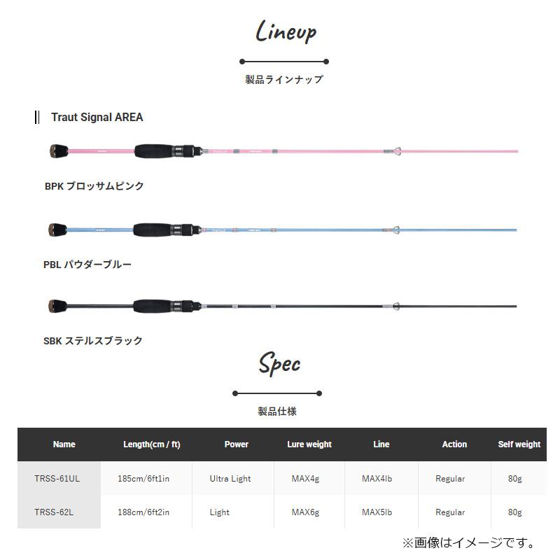 ブランド登録なし - ジャクソン トラウトシグナル 地域ひな型 TRSS-62L BPK ブロッサムピンク