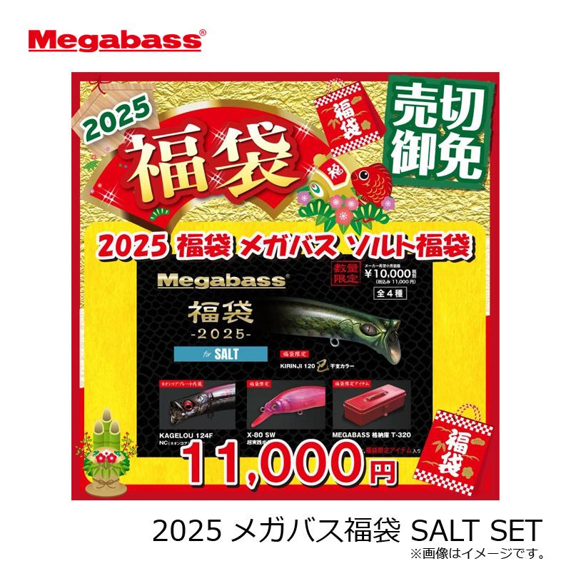 メガバス2025年福袋 メガバス 2025オンライン限定福袋 Megabass メガバス 福袋 2025【for