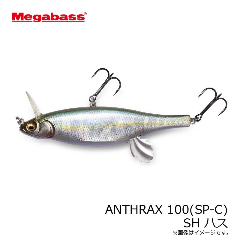 Megabass（メガバス） ANTHRAX アンスラックス 100(SP-C) SH ハス