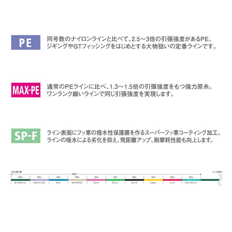 VARIVAS（バリバス） アバニジギング10X10マックスパワーPE X8 400M 4
