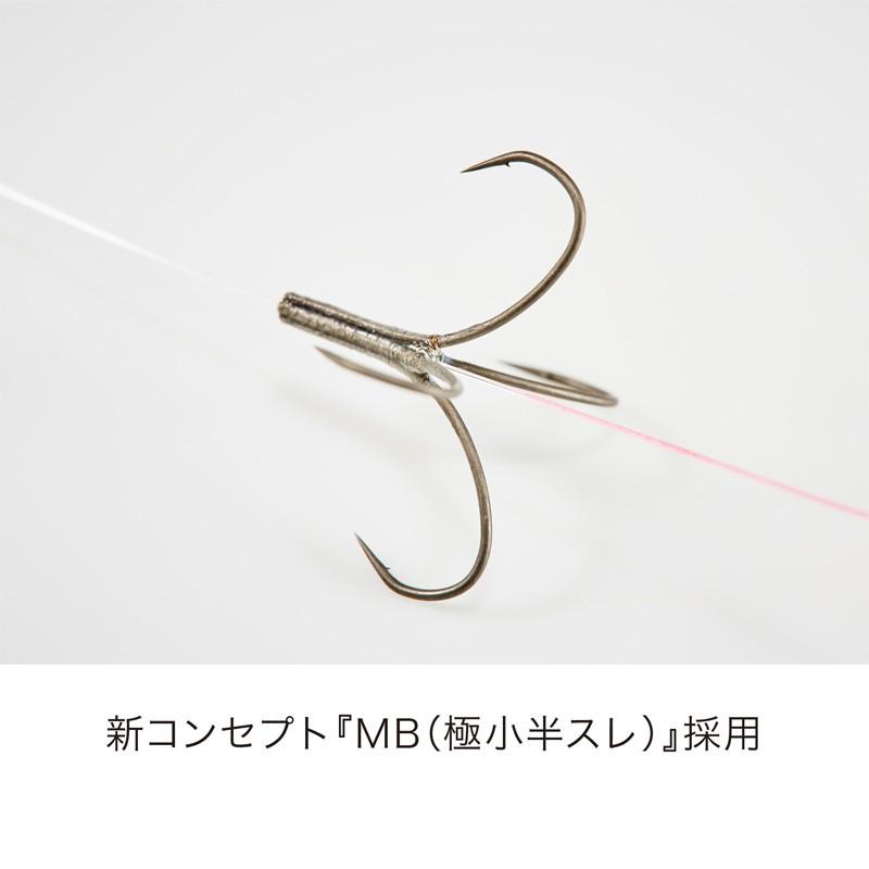 バリバス エクセラ鮎 ソニック Mb 3本イカリパック 6号 ステルスグレー 鮎釣り 錨 極小半スレ 釣具のfto 通販 Paypayモール