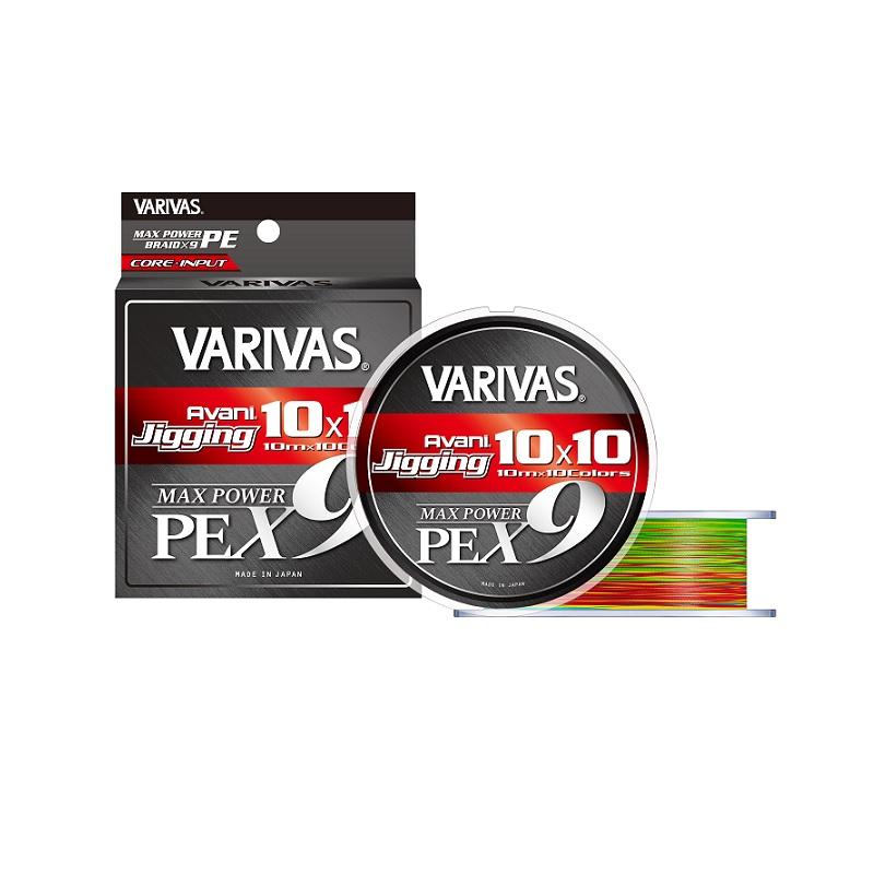 アバニ ジギング10×10 マックスパワーPE X9 4号300m VARIVAS（バリバス） アバニジギング10×10マックスパワーPE X9 300m 4