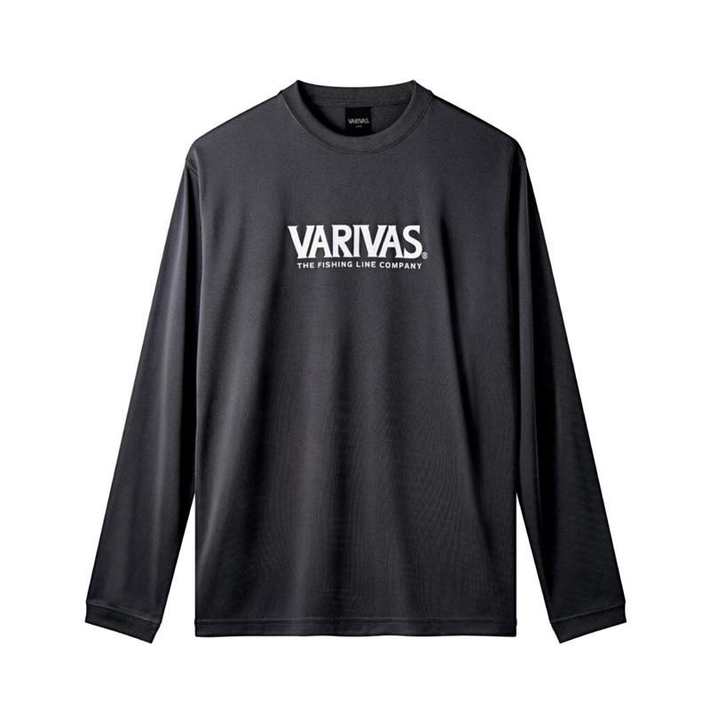 VARIVAS（バリバス） VAT-51 ドライロングTシャツ ブラック L : 釣具の