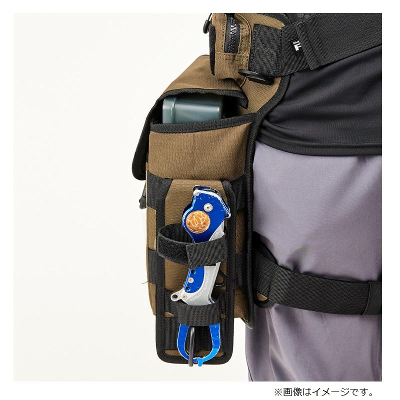 リバレイ 7674 RBB ビックベイトレッグバッグ ブラック : 釣具のFTO