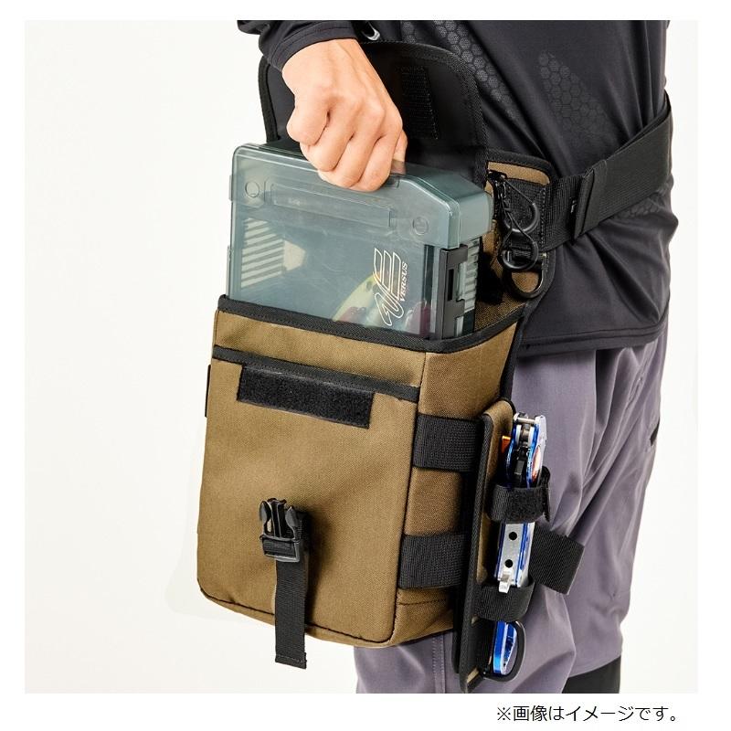 さーページ リバレイ 7674 RBB ビックベイトレッグバッグ ブラック : 釣具のFTO